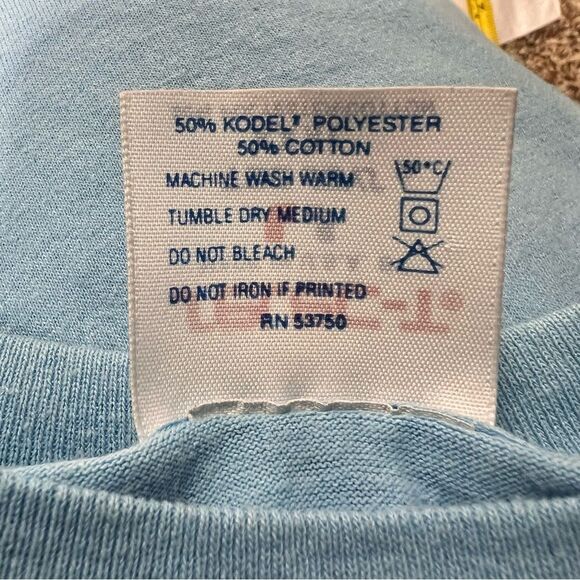 Vintage Lhasa Apso Tee Jay T-Shirt XXXL Single Stitch Blue Select T Dog Lover - Picture 7 of 10